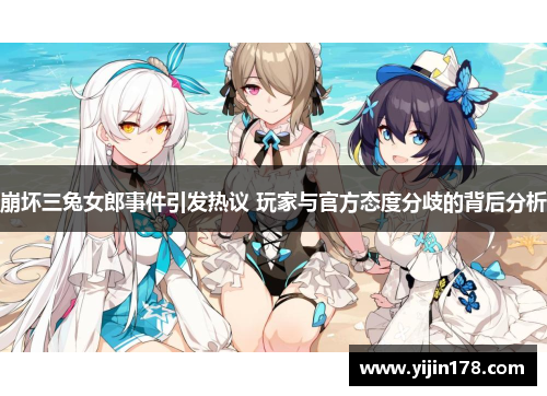 崩坏三兔女郎事件引发热议 玩家与官方态度分歧的背后分析